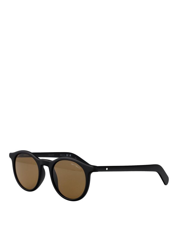 MONTBLANC: Lunettes de soleil online - Lunettes De Soleil - Noir