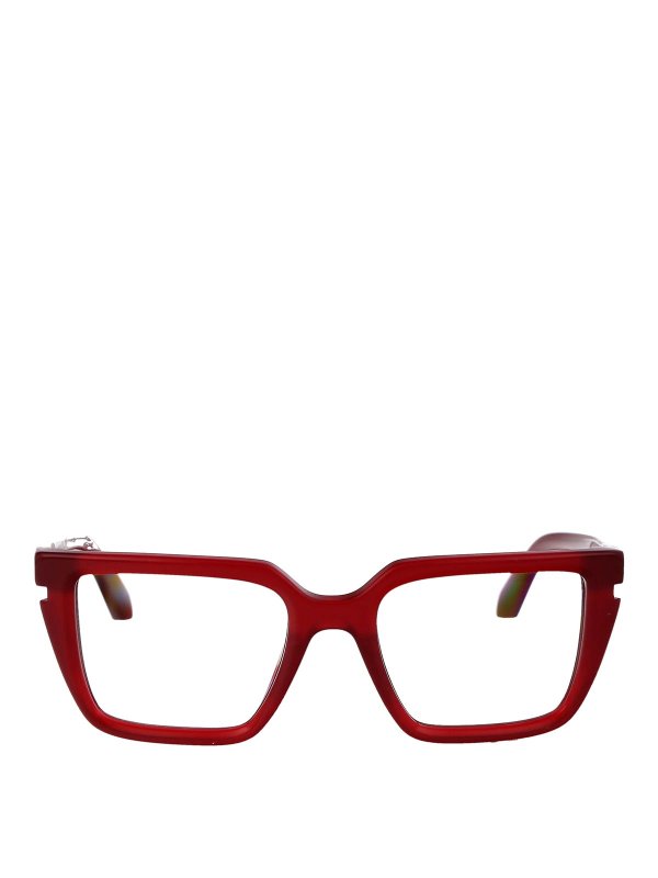 OFF-WHITE: サングラス - サングラス - ボルドー