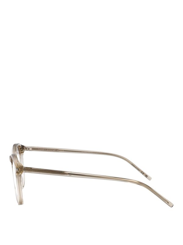 The Best Shops SAINT LAURENT: 眼鏡 - 眼鏡 - イエロー