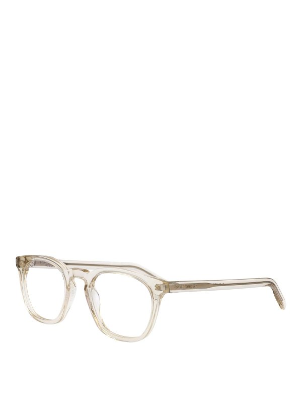 SAINT LAURENT: gafas online - Gafas - Amarillo