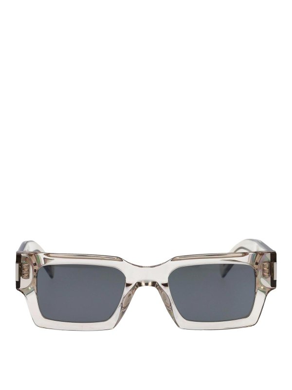 SAINT LAURENT: Sonnenbrillen - Sonnenbrille - Beige
