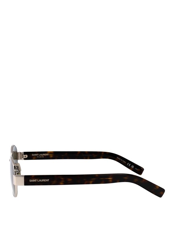 The Best Shops SAINT LAURENT: Lunettes de soleil - Lunettes De Soleil - Argent