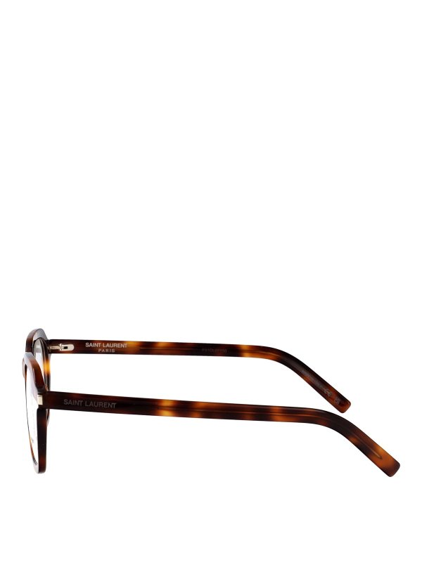 The Best Shops SAINT LAURENT: 眼鏡 - 眼鏡 - ブラウン