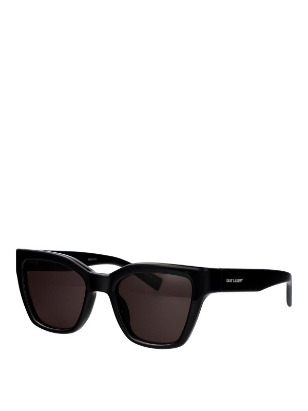 SAINT LAURENT: Lunettes de soleil online - Lunettes De Soleil - Noir