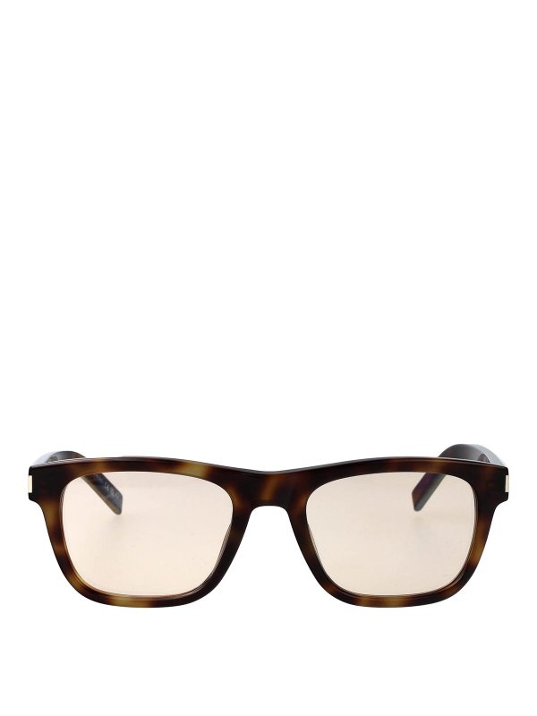 SAINT LAURENT: サングラス - サングラス - ブラウン