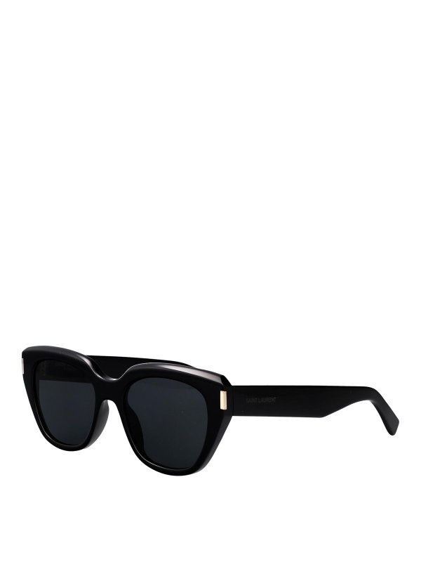 SAINT LAURENT: Lunettes de soleil online - Lunettes De Soleil - Noir