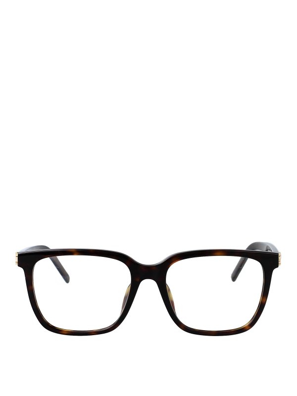 SAINT LAURENT: Lunettes - Lunettes - Marron