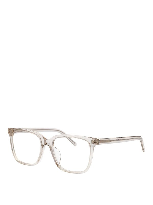 SAINT LAURENT: 眼鏡 online - 眼鏡 - ベージュ