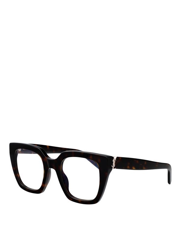 SAINT LAURENT: 眼鏡 online - 眼鏡 - ブラウン