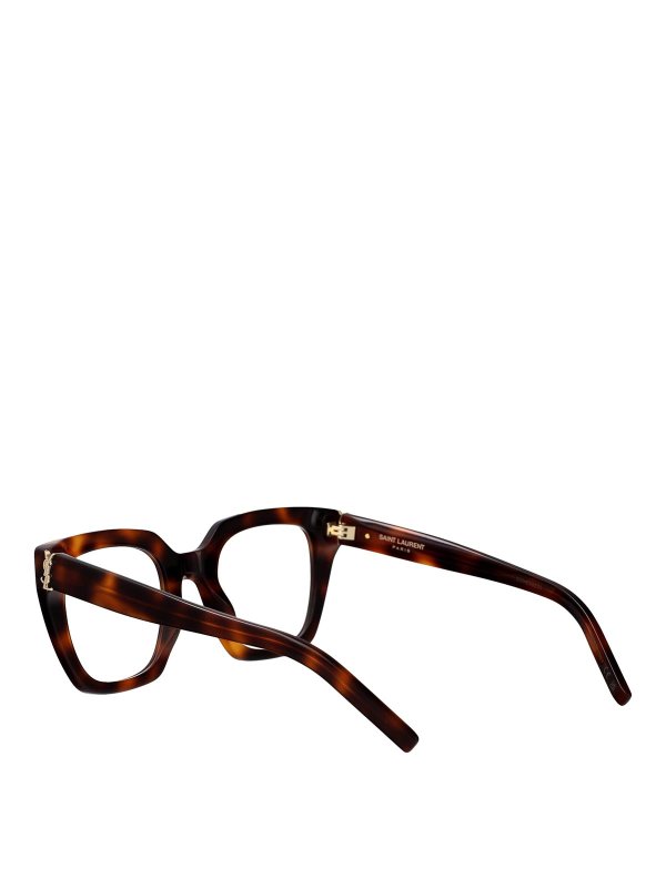 眼鏡 - ブラウン shop online: SAINT LAURENT