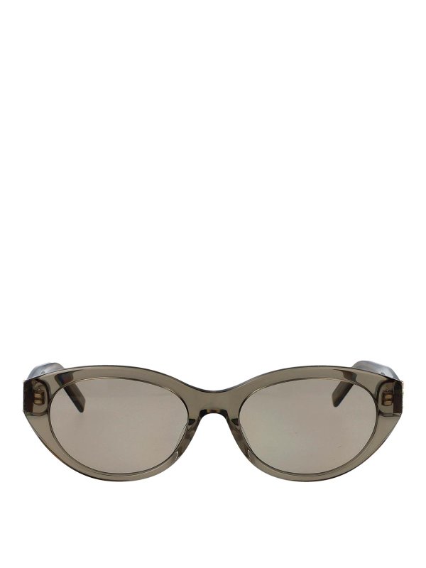 SAINT LAURENT: Lunettes de soleil - Lunettes De Soleil - Marron