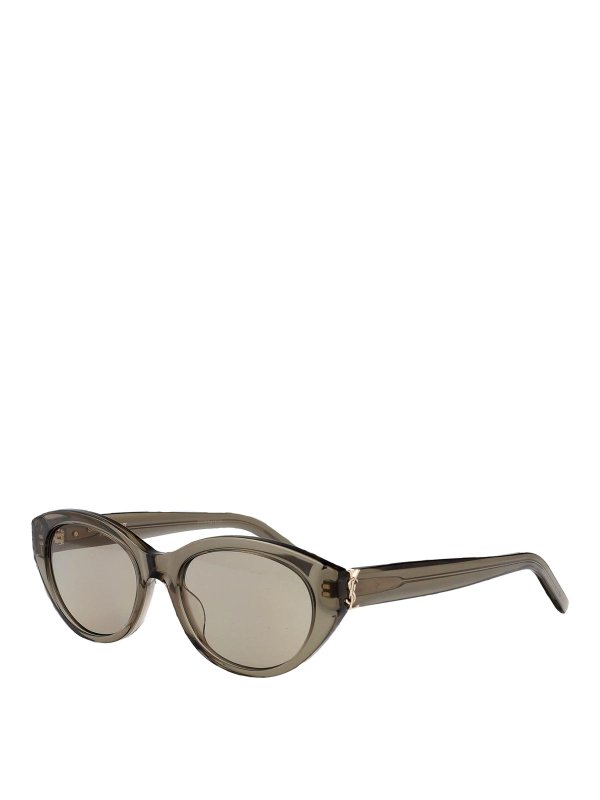 SAINT LAURENT: Lunettes de soleil online - Lunettes De Soleil - Marron