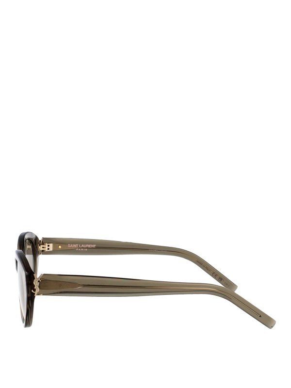 The Best Shops SAINT LAURENT: Lunettes de soleil - Lunettes De Soleil - Marron