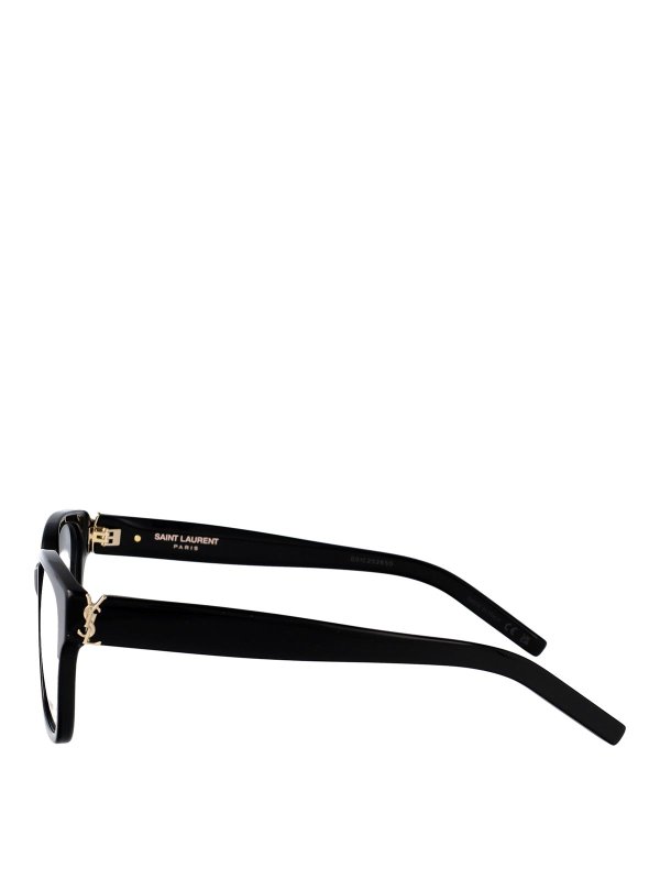The Best Shops SAINT LAURENT: Brillen - Brillen - Schwarz