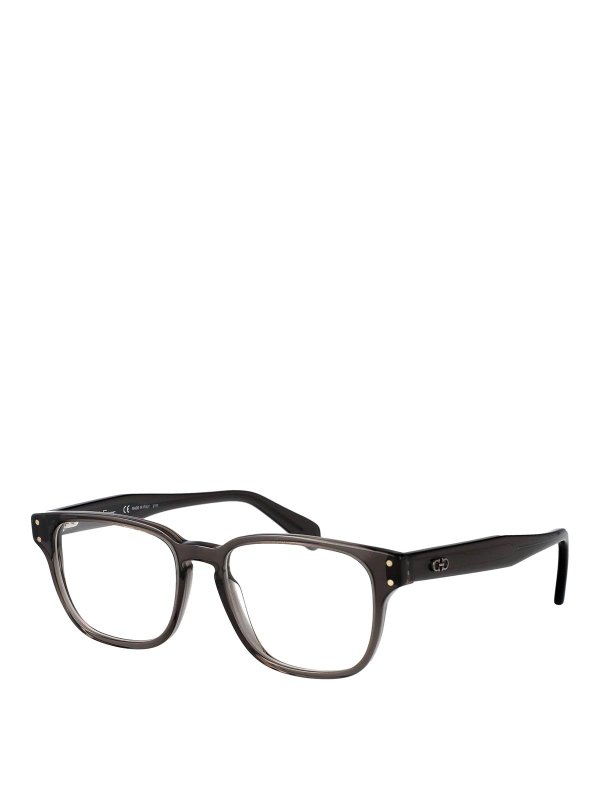 SALVATORE FERRAGAMO: 眼鏡 online - 眼鏡 - グレー