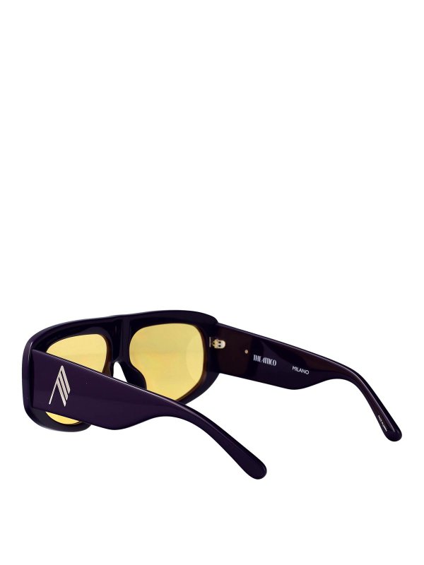 Lunettes De Soleil - Violet shop online: The Attico