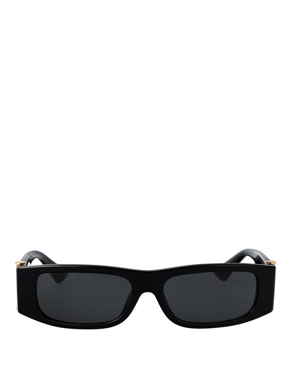VERSACE: Sonnenbrillen - Sonnenbrille - Schwarz