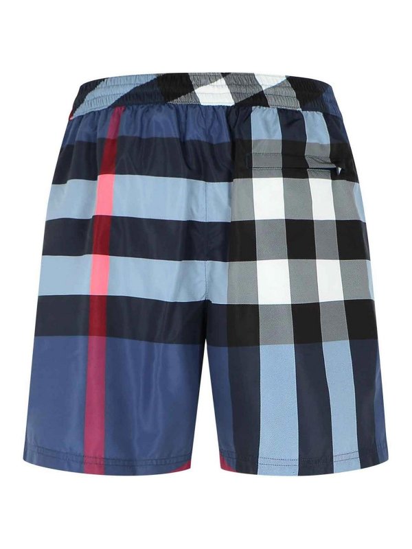 BURBERRY: 水着 online - スイムショーツ/スイムトランクス - ブルー
