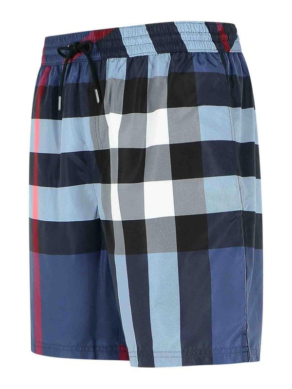 The Best Shops BURBERRY: 水着 - スイムショーツ/スイムトランクス - ブルー