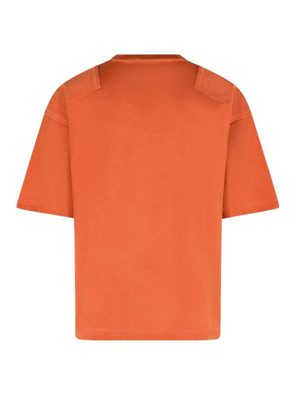 DSQUARED2: t-shirts online - Brick Cotton T-Shirt