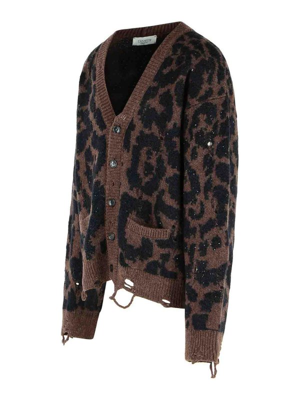 The Best Shops LANEUS: Cardigans - Cardigan - Marron