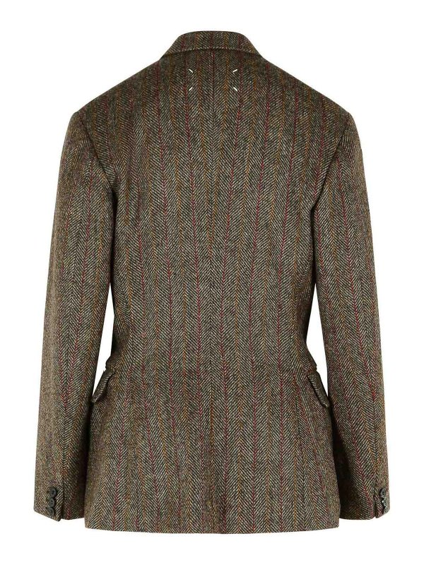 Maison Margiela: Vestes de costume online - Blazer - Marron