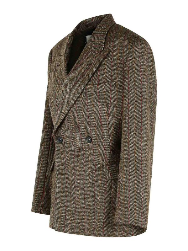 The Best Shops Maison Margiela: Vestes de costume - Blazer - Marron