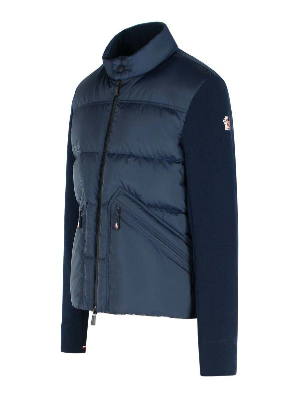 The Best Shops MONCLER: Cardigans - Cardigan - Bleu