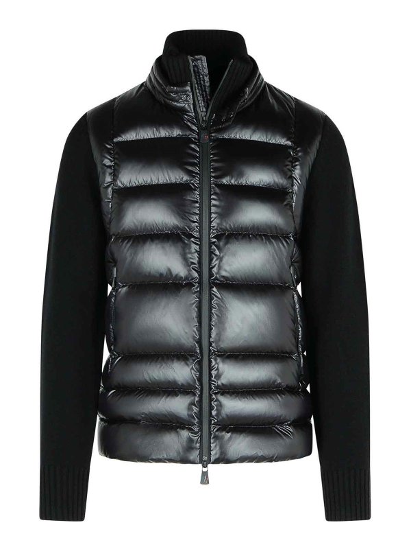 MONCLER: Cárdigans - Cárdigan - Negro