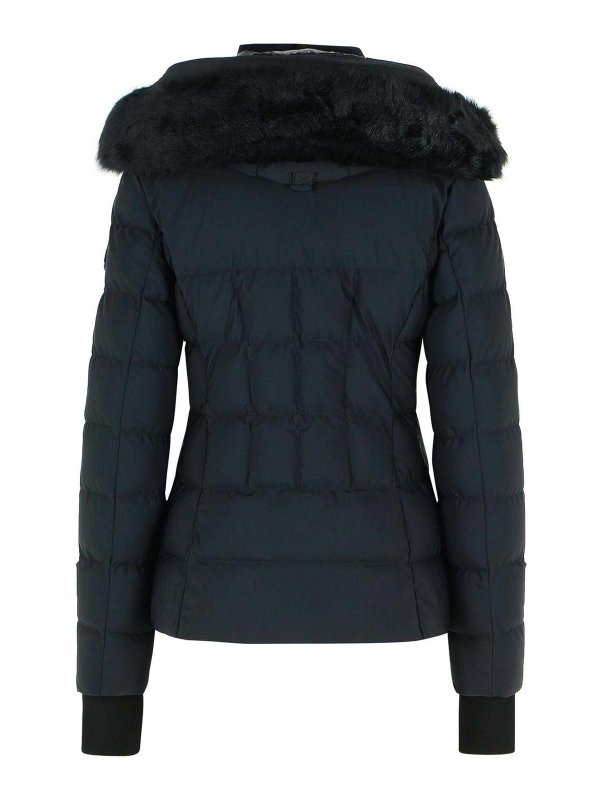 MOOSE KNUCKLES: casual jackets online - Betta Black Nylon Blend Jacket