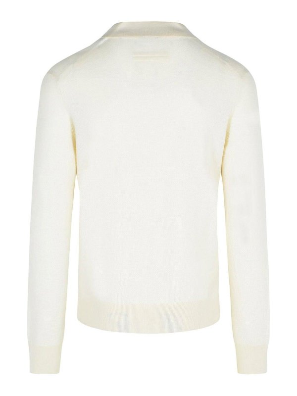 ZEGNA: crew necks online - Oasi Cream Cashmere Sweater