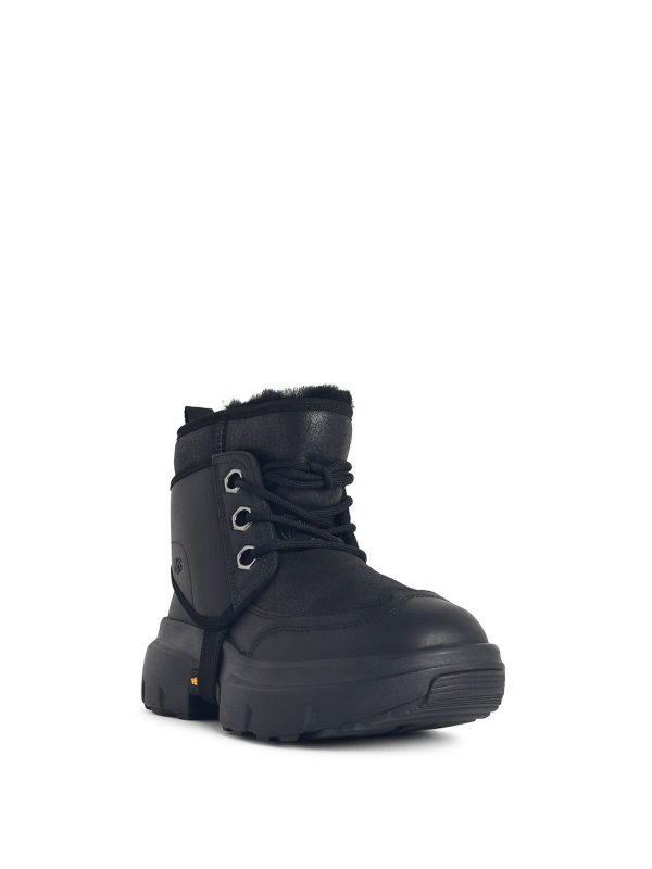 UGG: boots online - Jld Black Leather Boots