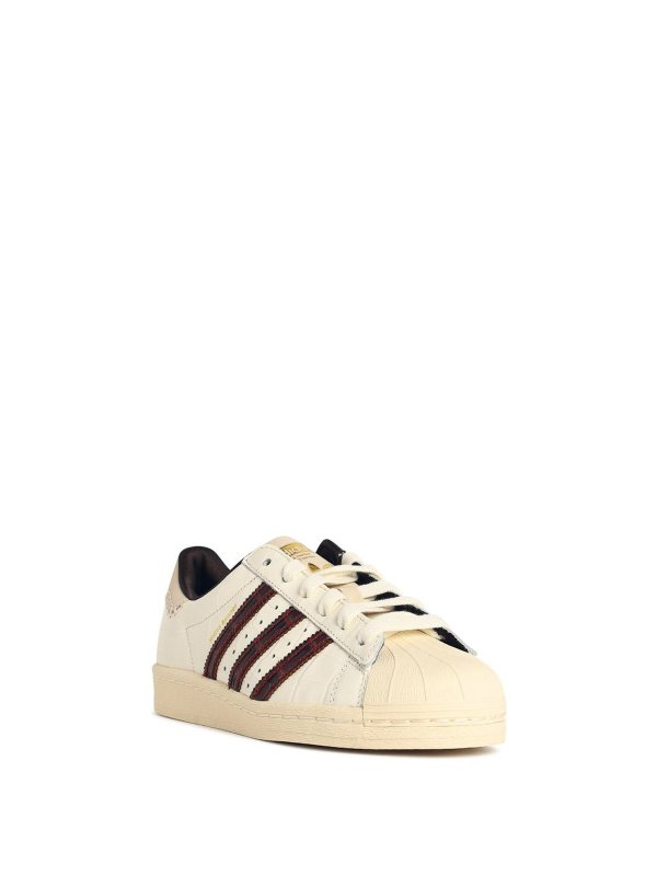 Adidas Originals: trainers online - Superstar White Leather Sneakers