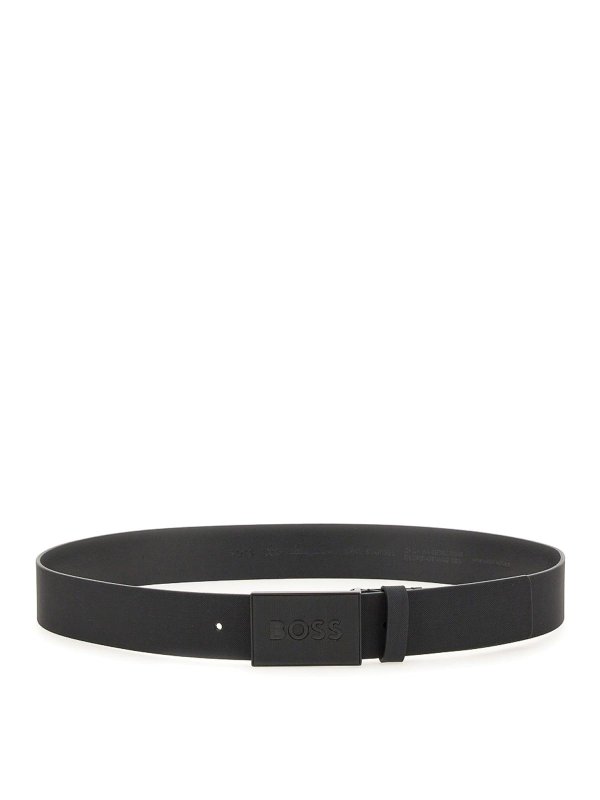 Hugo Boss: belts online - Belt With Logo