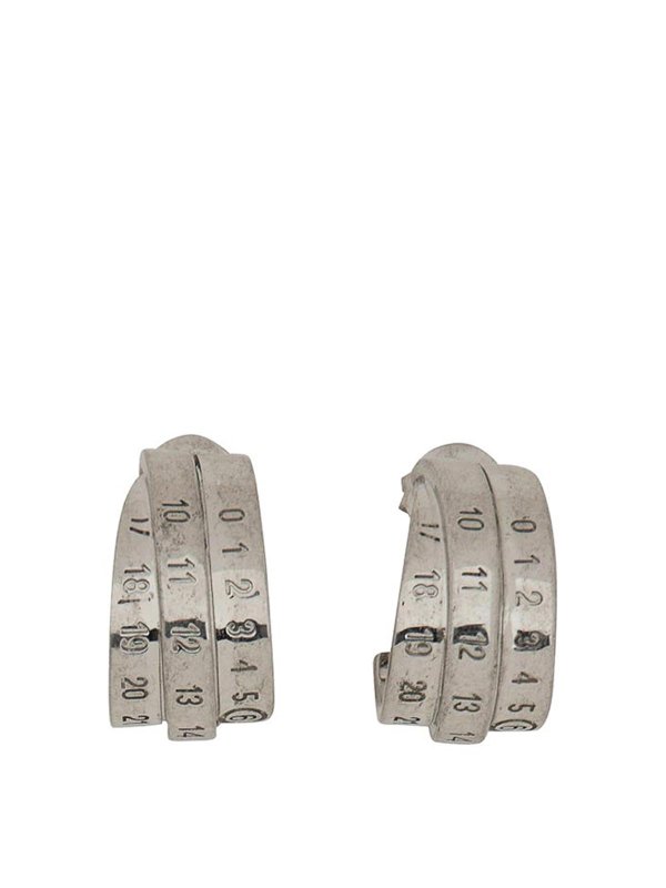 MM6 MAISON MARGIELA: Earrings - Hoop Earrings