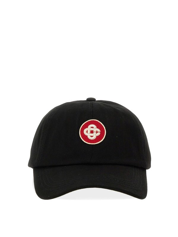 CASABLANCA: hats & caps - Baseball Hat With Logo Patch