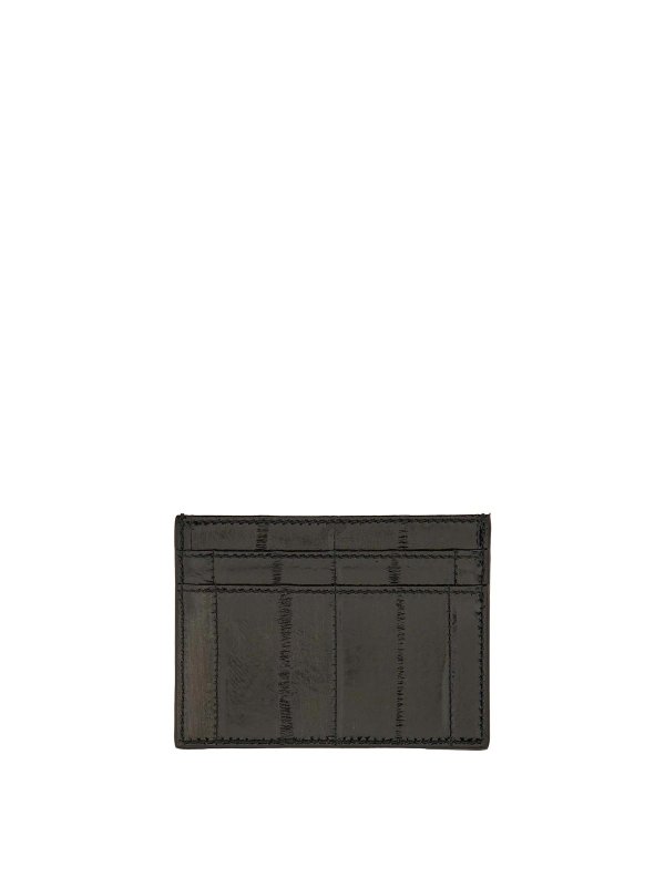 DOLCE & GABBANA: wallets & purses online - Eel Skin Card Case