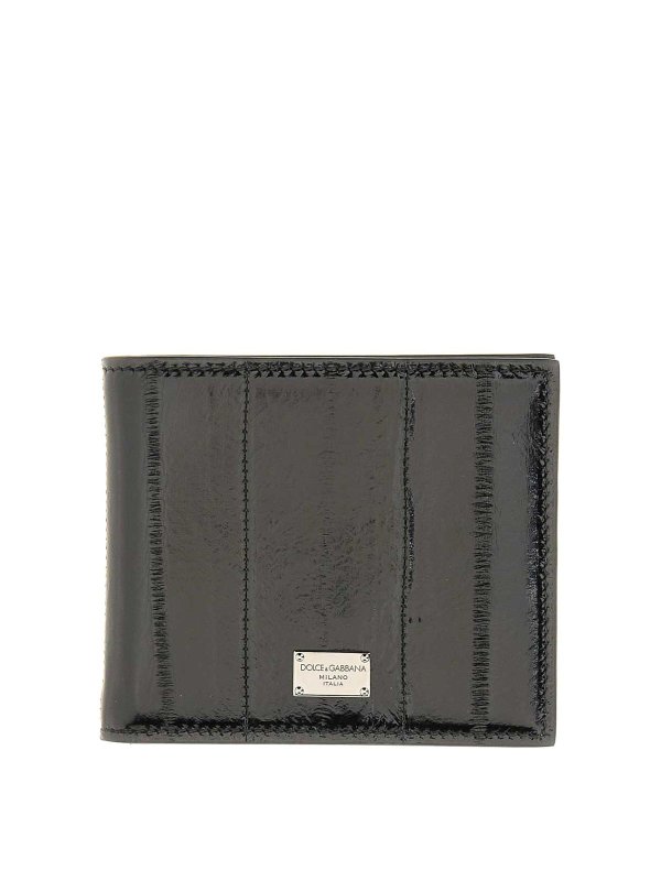 DOLCE & GABBANA: wallets & purses - Eel Skin Wallet