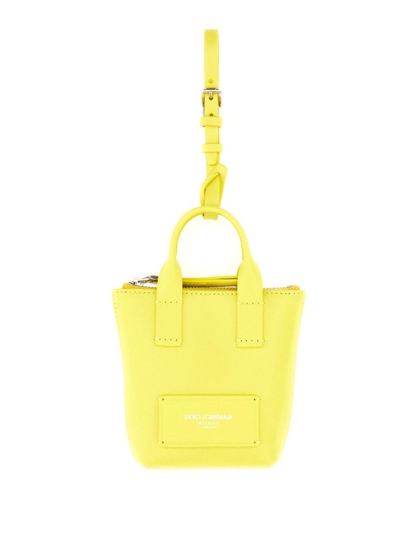 DOLCE & GABBANA: key holders - Leather  Charm