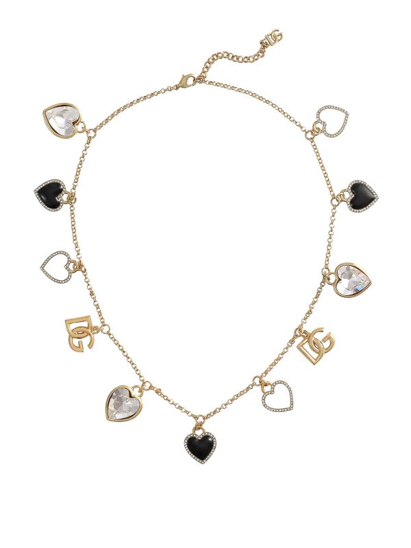 DOLCE & GABBANA: Necklaces & Chokers - Italian Tailoring Necklace With Hearts