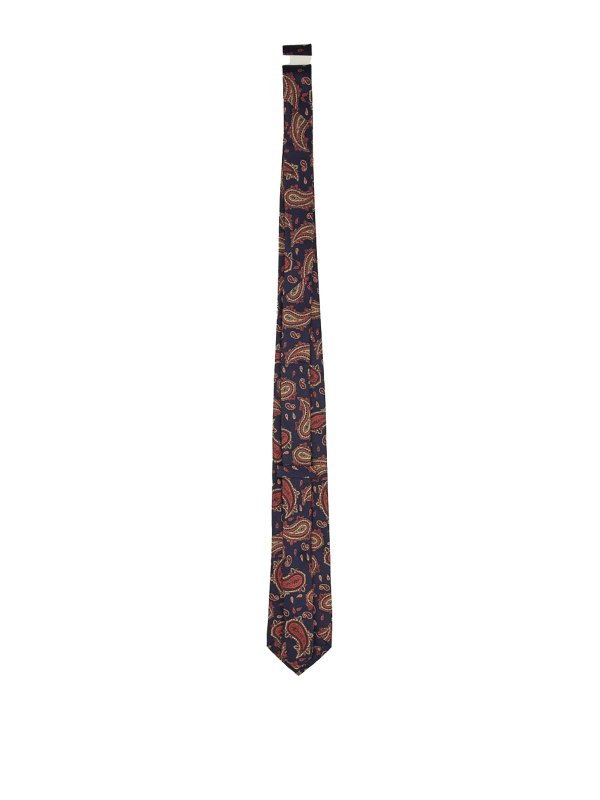 ETRO: ties & bow ties online - Paisley Jacquard Silk Tie