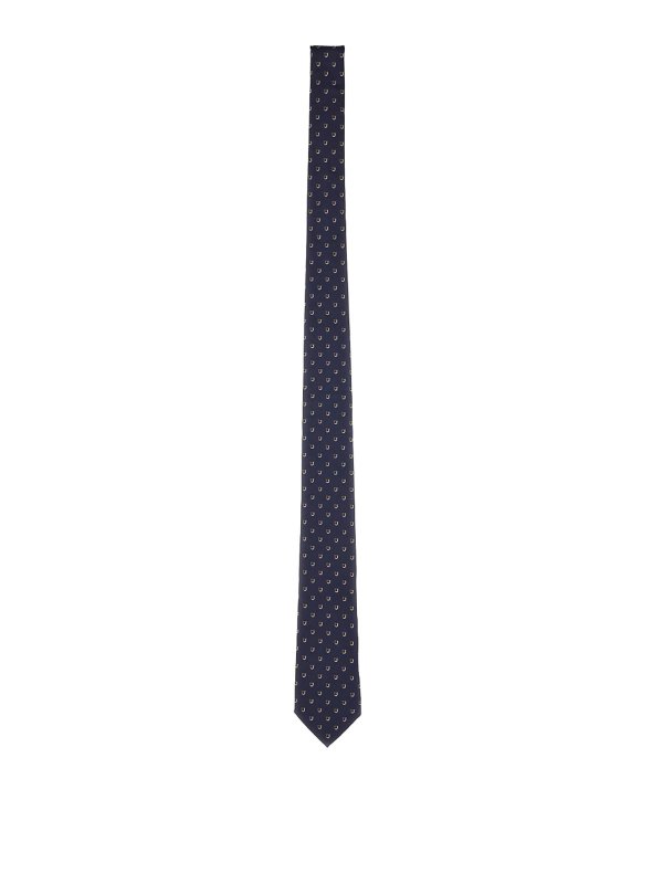 FERRAGAMO: ties & bow ties - Jacquard  Tie
