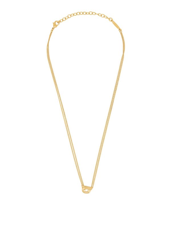 FERRAGAMO: Collane - Collana con ciondolo con ganci