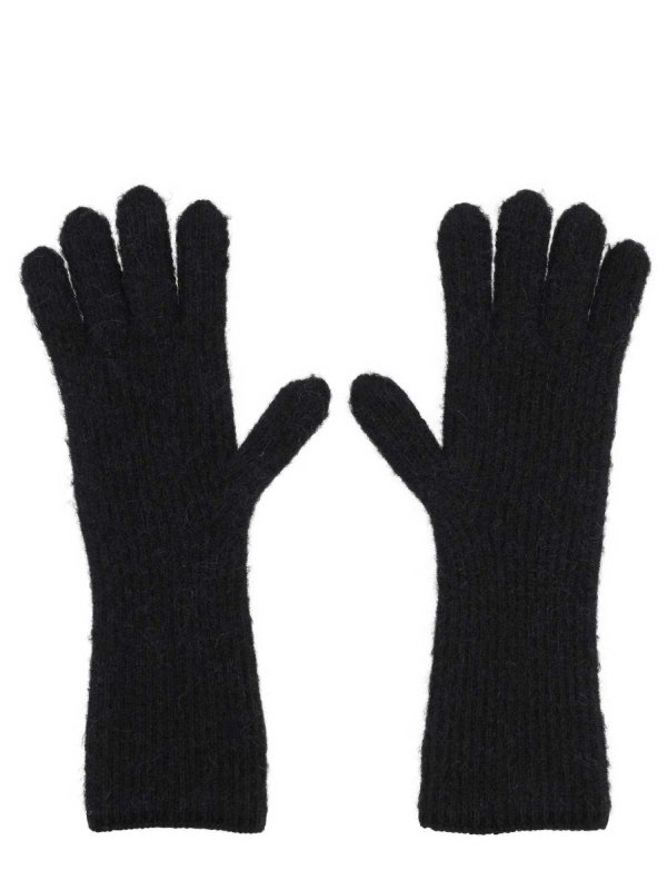 JACQUEMUS: Guantes online - Guantes - Negro