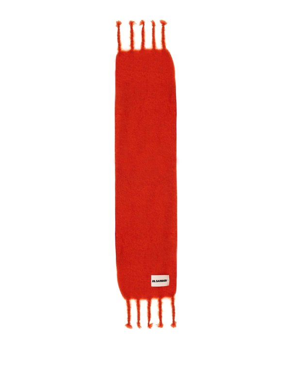 JIL SANDER: scarves - Scarf With Logo