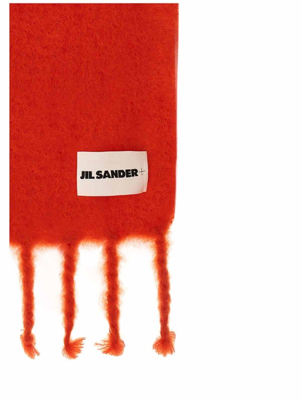 JIL SANDER: scarves online - Scarf With Logo