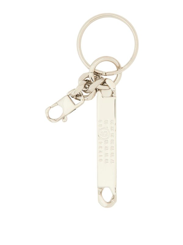 MM6 MAISON MARGIELA: key holders - Metal Keychain