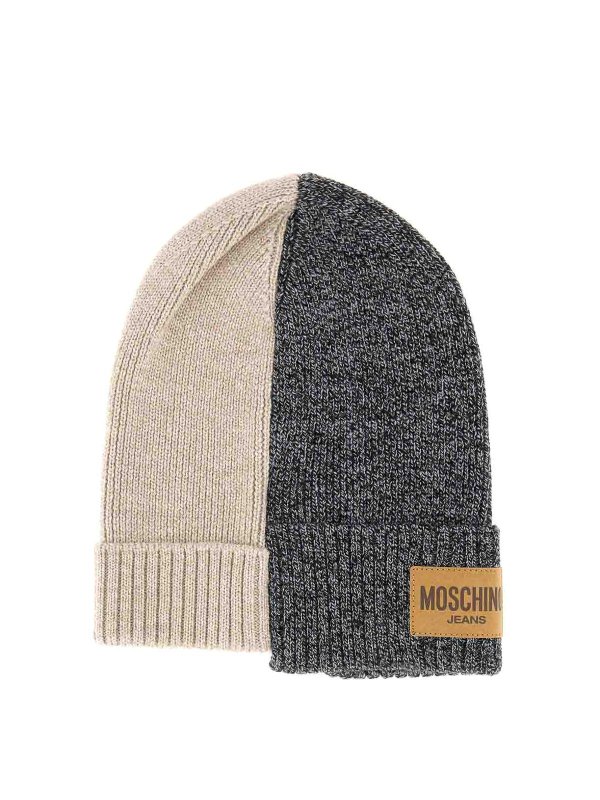 MOSCHINO JEANS: Hüte - Hut - Grau