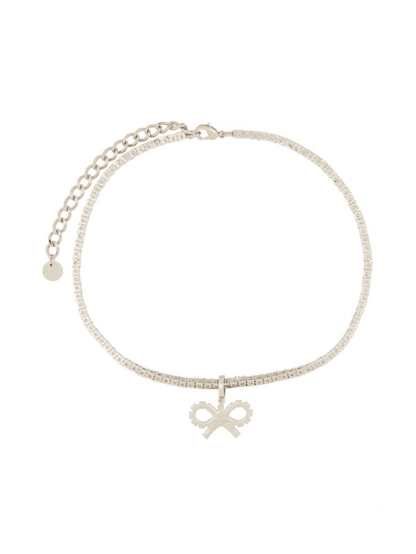 Self Portrait: Necklaces & Chokers online - Tennis Necklace With Bow
