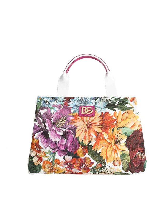 DOLCE & GABBANA: トートバッグ - トートバッグ - マルチカラー